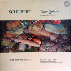 Franz Schubert / Rolf Reinhardt / Endres-Quartett Trout Quintet In A Major, D. 677 (Op. 114) Vinyl LP USED