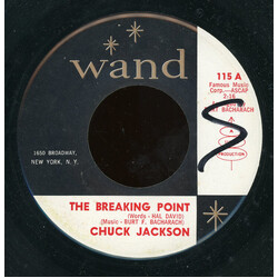 Chuck Jackson The Breaking Point USED VINYL 7INCH 45 RPM