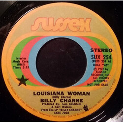 Billy Charne Louisiana Woman / Ida Red Vinyl 7" USED