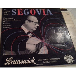 Andrés Segovia An Evening With Andrés Segovia Vinyl LP USED