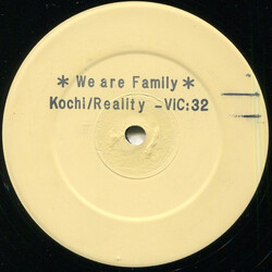 Unit 3 (2) We Are Family USED VINYL WHITE LABEL 12INCH
