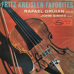 Fritz Kreisler / Rafael Druian / John Simms (3) Fritz Kreisler Favorites Vinyl LP USED