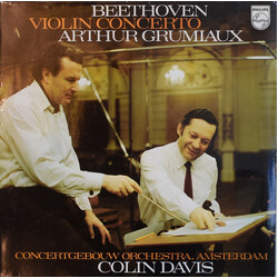 Ludwig van Beethoven / Arthur Grumiaux / Concertgebouworkest / Sir Colin Davis Violin Concerto Vinyl LP USED