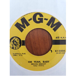 Melvin Endsley Oh Yeah, Baby Vinyl 7" USED