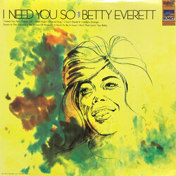 Betty Everett I Need You So Vinyl LP USED