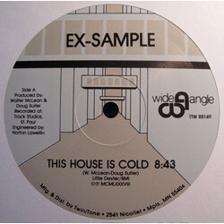Ex-Sample This House Is Cold VINYL 12" USED
