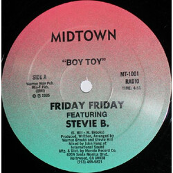 Friday Friday / Stevie B Boy Toy USED VINYL 12INCH 33 S RPM