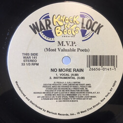 M.V.P. (5) No More Rain USED VINYL 12INCH 33 S RPM STEREO