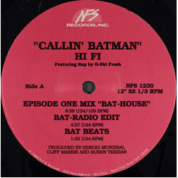 Hi Fi Callin' Batman VINYL 12" USED