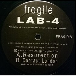 Lab 4 Resurection VINYL 12" USED