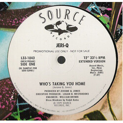 Jeri-Q Who's Taking You Home VINYL 12" USED