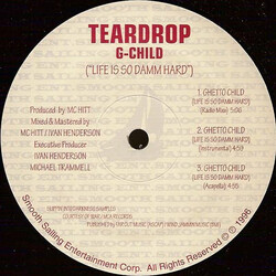 Teardrop (2) G-Child (Life Is So Damm Hard) USED VINYL 12INCH
