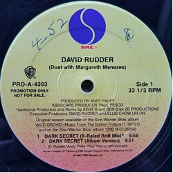 David Rudder / Margareth Menezes Dark Secret VINYL 12" USED