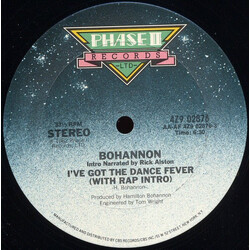 Hamilton Bohannon I've Got The Dance Fever VINYL 12" USED