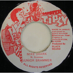 Junior Brammer / The Ring Craft Posse Mike Shark / Fight Over Mike USED VINYL 7INCH