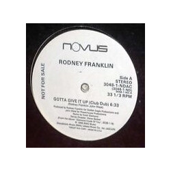 Rodney Franklin Gotta Give It Up USED VINYL 12INCH 33 S RPM PROMO