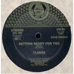 Flakes Getting Ready For You USED VINYL 12INCH 33 S RPM