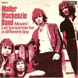 Mailer Mackenzie Band Movin' / Let Tomorrow Be A Different Day USED VINYL 7INCH SINGLE 45 RPM