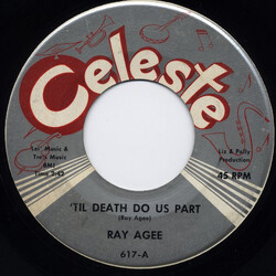 Ray Agee 'Til Death Do Us Part USED VINYL 7INCH 45 RPM