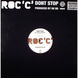 Roc 'C' Don't Stop / Unborn USED VINYL 12INCH 33 S RPM