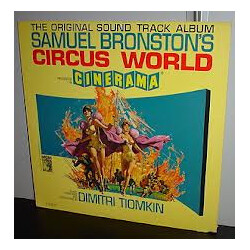 Dimitri Tiomkin Circus World - The Original Sound Track Album Vinyl LP USED