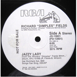 Richard 'Dimples' Fields Jazzy Lady USED VINYL 12INCH PROMO