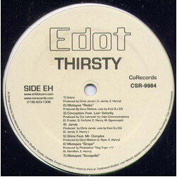 E-Dot Thirsty USED VINYL 12INCH EP