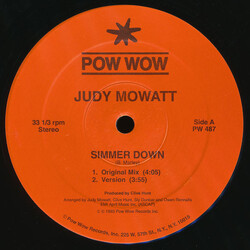 Judy Mowatt / Mega Banton Simmer Down USED VINYL 12INCH 33 S RPM