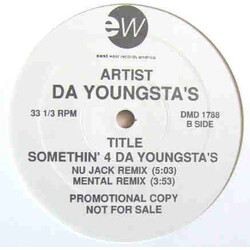Da Youngsta's Somethin' 4 Da Youngsta's USED VINYL 12INCH PROMO