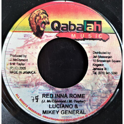 Luciano (2) / Mikey General Red Inna Rome USED VINYL 7INCH 45 RPM