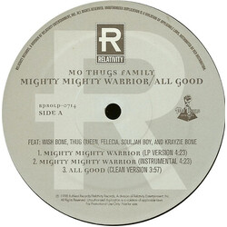 Mo Thugs Family Mighty Mighty Warrior / All Good VINYL 12" USED