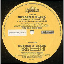 Nuygen Smith / Black (9) Gotham City USED VINYL 12INCH PROMO