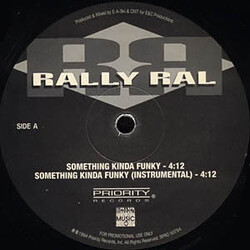 Rally Ral Something Kinda Funky USED VINYL 12INCH SINGLE PROMO