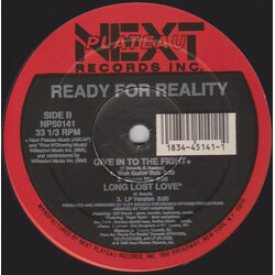 Ready For Reality Give In To The Fight VINYL 12" USED