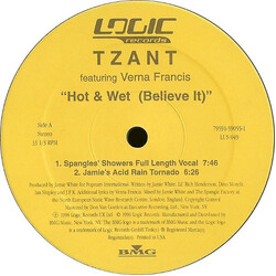 Tzant / Verna Francis Hot & Wet (Believe It) VINYL 12" USED
