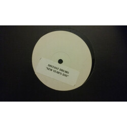 Distant Drum New Years Day USED VINYL 12INCH SINGLE SIDED LIMITED EDITION WHITE LABEL STEREO