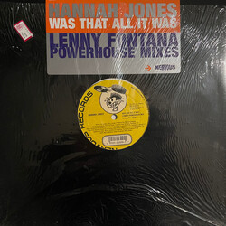 Hannah Jones Was That All It Was (Lenny Fontana Powerhouse Mixes) USED VINYL 12INCH 33 S RPM