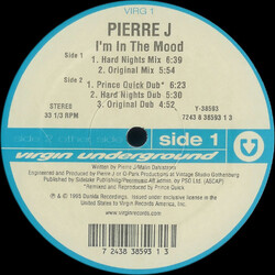 Pierre J I'm In The Mood VINYL 12" USED