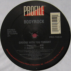 Bodyrock Groove With You Tonight / Crush Sounds USED VINYL 12INCH 33 S RPM