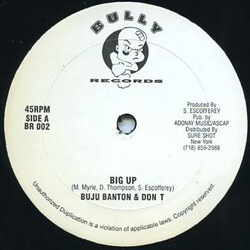 Buju Banton / Don T Big Up USED VINYL 12INCH 45 RPM