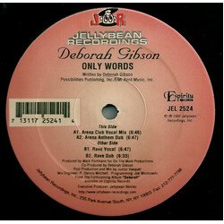 Debbie Gibson Only Words VINYL 12" USED