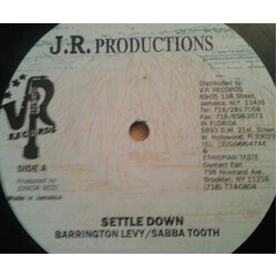 Saba Tooth / Barrington Levy Settle Down USED VINYL 12INCH 45 RPM