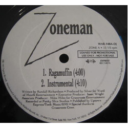 Zoneman Raggamuffin / Bad Boy Business USED VINYL 12"