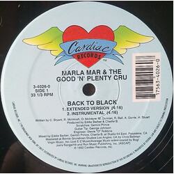 Marla Mar / The Good 'N' Plenty Cru Back To Black VINYL 12" USED