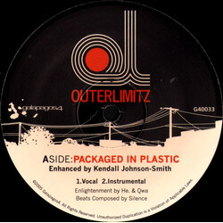 Outerlimitz Packaged In Plastic / Hypnotic USED VINYL 12INCH SINGLE LIMITED EDITION 33 S RPM