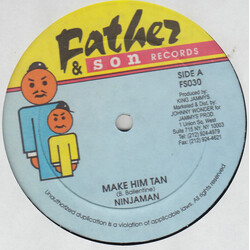 Ninjaman Make Him Tan / Dead Again USED VINYL 12INCH 45 RPM SINGLE