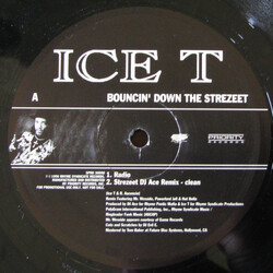 Ice-T Bouncin' Down The Strezeet / Get My Cash On VINYL 12" USED