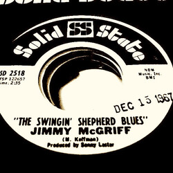 Jimmy McGriff The Swingin' Shepherd Blues USED VINYL 7INCH 45 RPM SINGLE