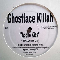 Ghostface Killah Apollo Kids USED VINYL 12INCH PROMO