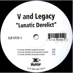 V And Legacy Lunatic Derelict USED VINYL 12INCH